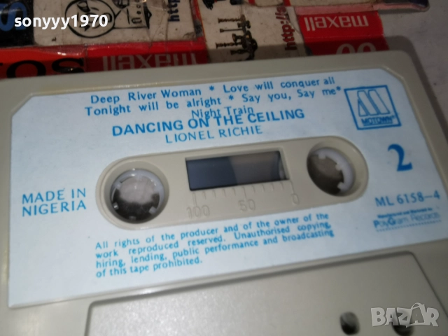 LIONEL RICHIE-ORIGINAL TAPE 2312251635, снимка 5 - Аудио касети - 52885467