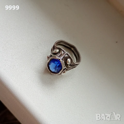 Дамски пръстен руско сребро , снимка 3 - Пръстени - 50486992