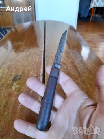 Стар джобен нож,ножче,ножка #129, снимка 6 - Други ценни предмети - 51467400