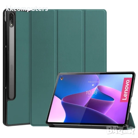 Lenovo Tab P12 Pro 12.6 Кожен Калъф и Протектор, снимка 3 - Калъфи, кейсове - 50783957