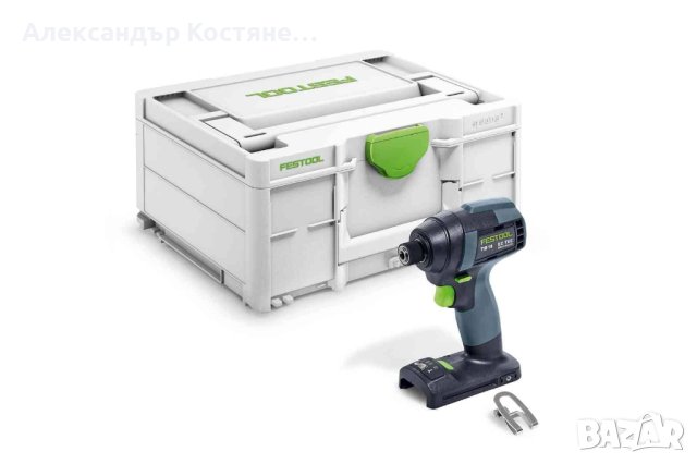 Festool Акумулаторен ударен импакт винтоверт TID 18-Basic, снимка 1