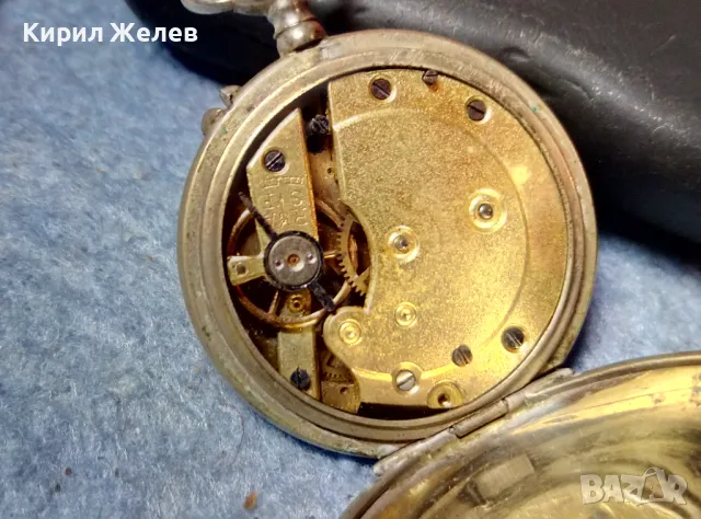 UNION HORLOGERE Стар РЯДЪК КОЛЕКЦИОНЕРСКИ ДЖОБЕН ЧАСОВНИК 48859, снимка 11 - Антикварни и старинни предмети - 48006319
