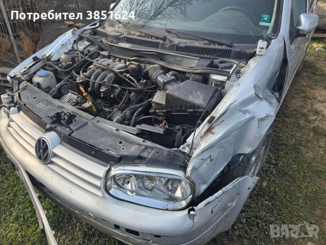 двигател голф 4 1.4i и скоростна кутия, снимка 2 - Части - 53758107