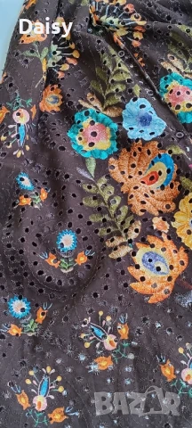 Дамска рокля рязана бродерия, снимка 2 - Рокли - 50852887
