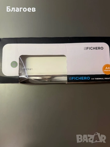 Преносим термопринтер FICHERO A4-A5 USB-C 1800MAH BLUETOOTH, снимка 2 - Принтери, копири, скенери - 53338342