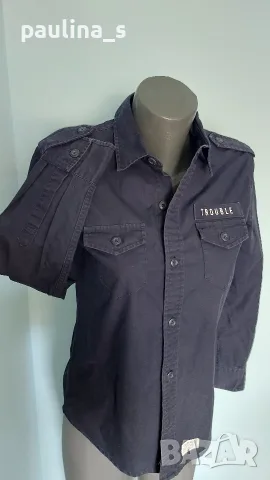 Четири различни броя / Мъжка маркова риза "Н&М", "Cottonfield" и "carhartt" , снимка 10 - Ризи - 56153323