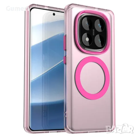 Xiaomi Redmi Note 14 Pro 4G  Противоударен Хибриден Гръб - Мат, снимка 4 - Калъфи, кейсове - 49751851