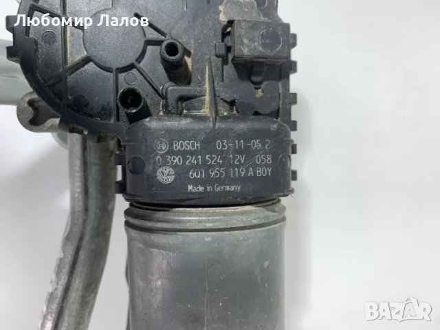 Моторче лостов механизъм чистачки Skoda Fabia I (00-07)г. 0390241731, снимка 2 - Части - 49930187