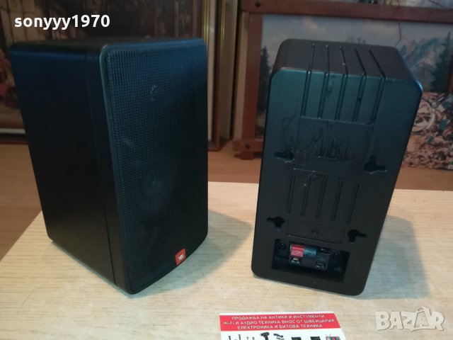 jbl-2бр тонколони 19х12х11см-внос германия, снимка 14 - Тонколони - 35911809