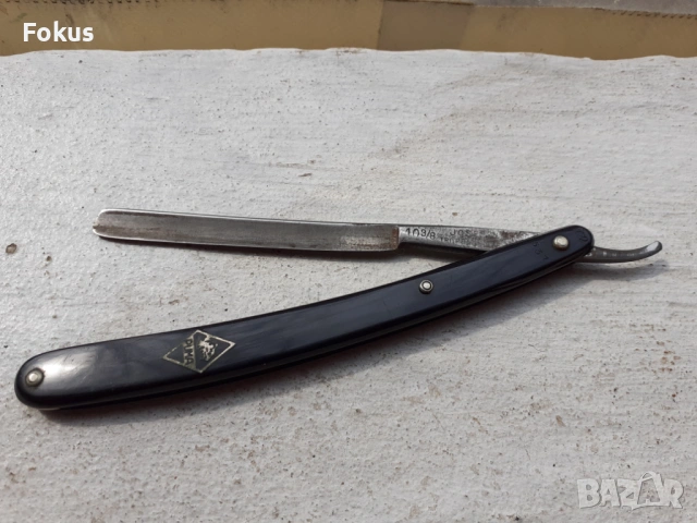 Стар колекционерски бръснач Puma Solingen, снимка 2 - Антикварни и старинни предмети - 53498911