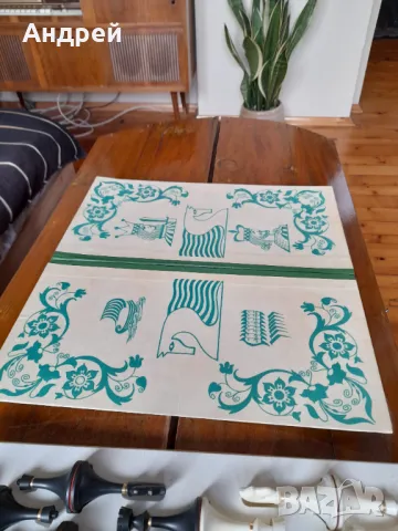 Стар Руски шах,шашки, снимка 10 - Други ценни предмети - 48643203