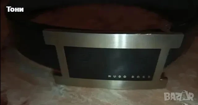 HUGO BOSS ОРИГИНАЛ Нов Мъжки Колан Изцяло от Естествена Кожа 110см. , снимка 2 - Колани - 50689610