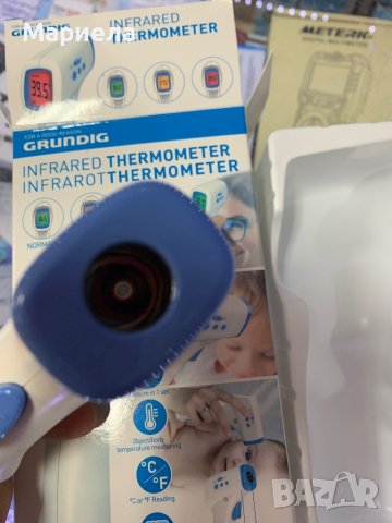 Grundig Безконтактен Термометър / Инфрачервен термометър със сертификат, снимка 16 - Други стоки за дома - 44488821