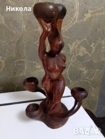 Свещник,,Нимфа"-орех