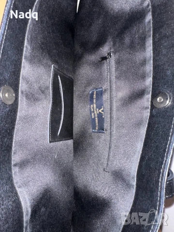 Оригинална дамска чанта Versace – естествена кожа, Made in Italy, снимка 8 - Чанти - 51989961