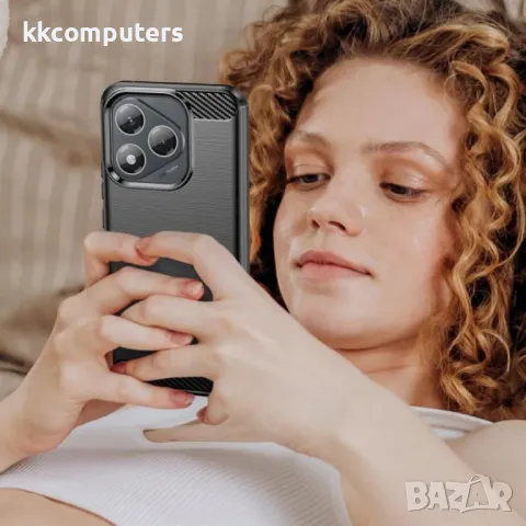 Honor 400 Lite Удароустойчив Carbon Fiber Калъф и Протектор, снимка 9 - Калъфи, кейсове - 50034809