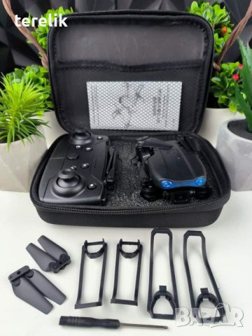 *Нови E99 PRO  Дрон 4k HD 2 камери и с 12 предимства WIFI FPV  избягва препятствия Вносител, снимка 8 - Дронове и аксесоари - 39820988
