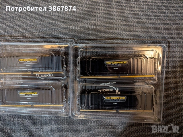 RAM Corsair Vengeance LPX 64GB (4×16GB) DDR4 3200MHz CL16