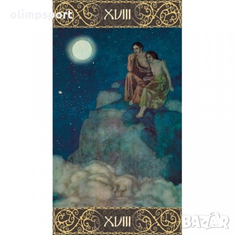 Карти таро LOSCARABEO EDMUND DULAC нови​ Изкуството на Edmund Dulac, френски майстор илюстратор, нат, снимка 4 - Карти за игра - 35856853