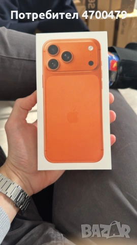 ЧИСТО НОВ! Apple iPhone 17 Pro Max 512GB, Cosmic Orange, снимка 2 - Apple iPhone - 53071161