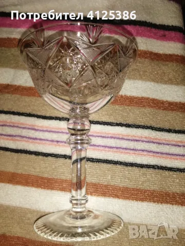Кристални чаши за шампанско серия "ГАЛЯ", снимка 2 - Чаши - 48545690