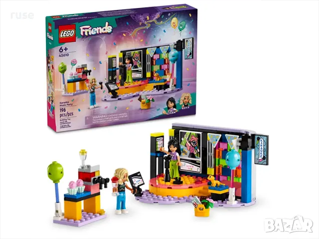 НОВИ! LEGO® Friends 42610 Караоке парти, снимка 11 - Конструктори - 47462636
