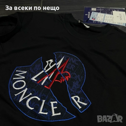 Moncler Мъжка Тениска👕Мъжка Блуза С Къс Ръкав - Различни Цветове Код Bal Style9, снимка 4 - Тениски - 53641972
