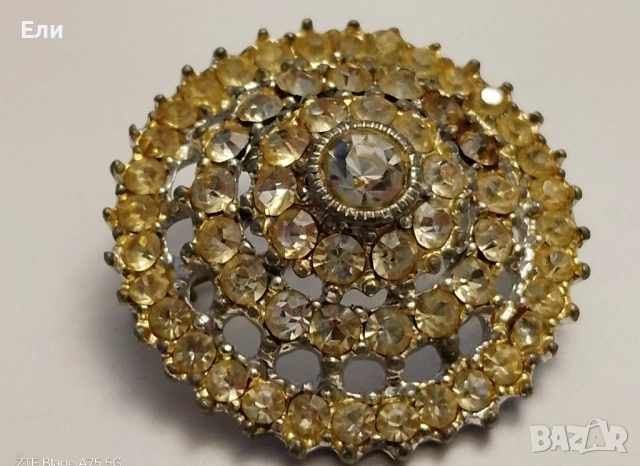 Брошка,,Луна,,