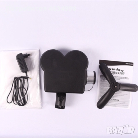 КОЛЕДЕН Лазерен проектор Window Projector, снимка 6 - Декорация за дома - 52233244