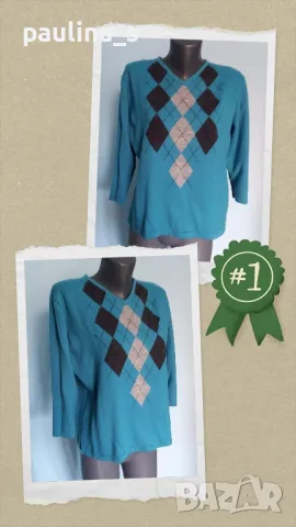 Рядка находка / Винтидж /  Два различни броя / Ангора пуловери тип туника, снимка 2 - Блузи с дълъг ръкав и пуловери - 43460368