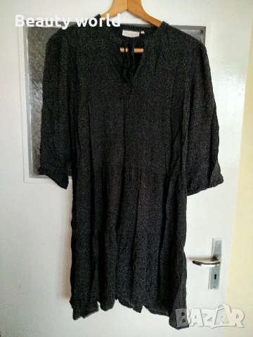 Рокля на етажи 2 хл вискоза , снимка 5 - Рокли - 53683768