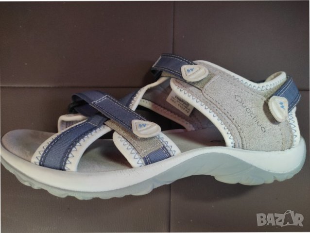 Дамски сандали Quechua с естествена кожа - 40 н, снимка 4 - Сандали - 41999306