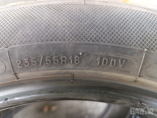 4бр. всесезонни гуми 235/55/18 Kleber, снимка 4 - Гуми и джанти - 51497458