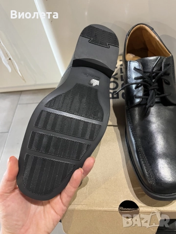 Мъжки обувки Clarks номер 42.5, снимка 6 - Официални обувки - 55842826