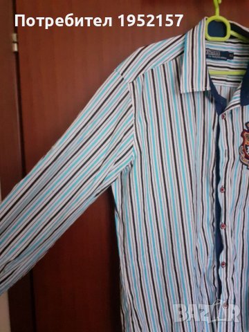Мъжка риза Polo, снимка 3 - Ризи - 39371581