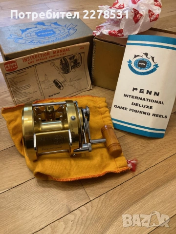 Penn International 50, Penn Senator, Made in USA Big Game reel макари