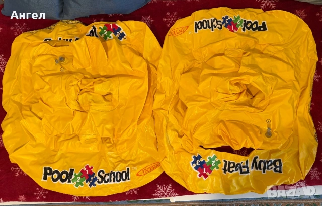 Бебешки надуваем пояс INTEX Deluxe Baby Float, снимка 3 - Стоки за близнаци - 53710726