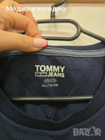 Мъжка тениска Tommy Hilfiger, снимка 4 - Тениски - 51760228