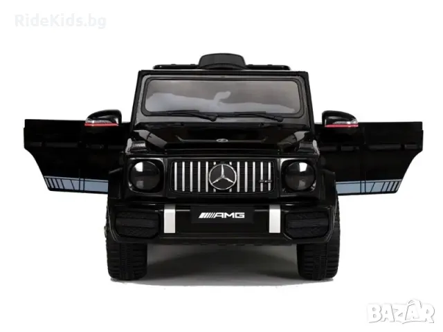 Mercedes G63 12V – Детски акумулаторен джип, Черен, EVA гуми, снимка 3 - Детски велосипеди, триколки и коли - 50038132