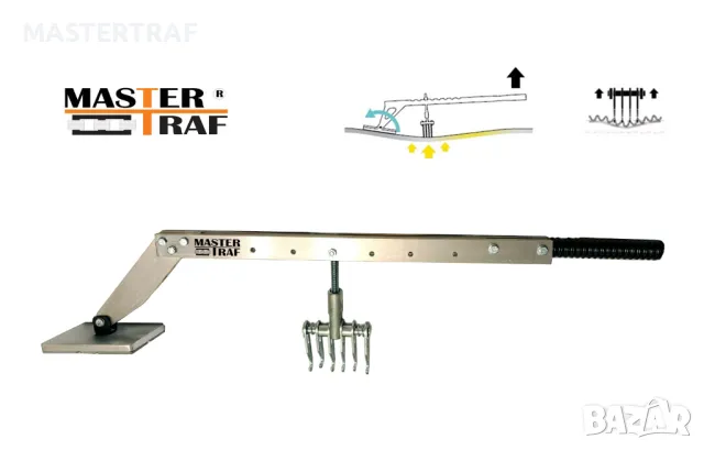 Лост (рамо) за изтегляне на ламарина 80 см - за работа със спотер, снимка 4 - Автотенекеджийски и автобояджийски - 47245069