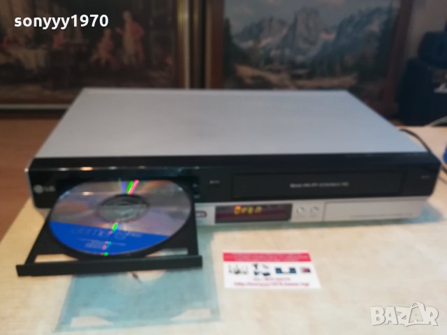 *lg rc278 dvd recorder/video hifi recorder 1802221938, снимка 3 - Плейъри, домашно кино, прожектори - 35838788