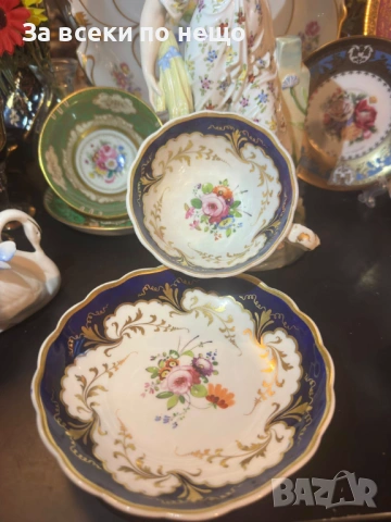 “Rockingham Brameld, Manufacturer to the King,"  Great Britain Код P1923, снимка 7 - Декорация за дома - 53388807