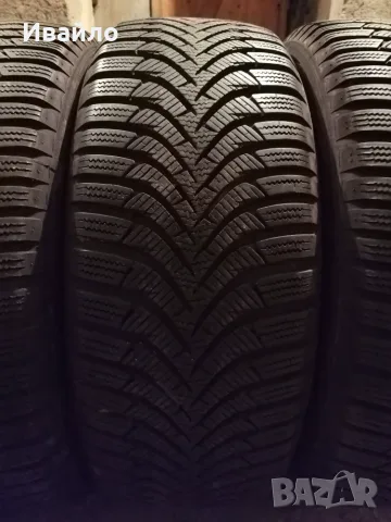 Продавам 4 броя зимни гуми 205.55.16 на 1 сезон дот 2021 Hankook , снимка 2 - Гуми и джанти - 55720231