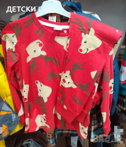 Нови коледни пижами и блузи , снимка 1