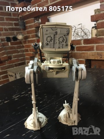 Star Wars. Оригинален at-st walker на Kenner от 1982-ра., снимка 3 - Колекции - 39233739