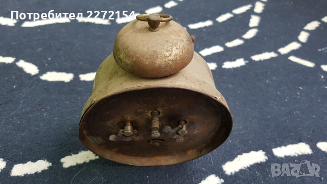 Рядък часовник будилник DJEFFER, снимка 4 - Антикварни и старинни предмети - 44575155