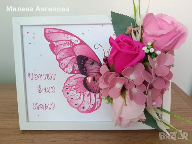 Картини със сапунени рози, снимка 8 - Картини - 53012284