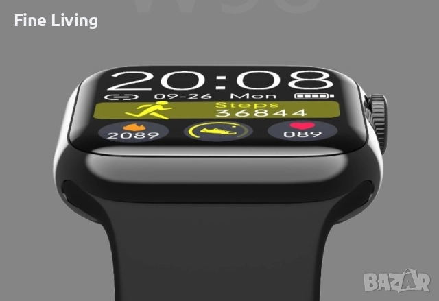 Смарт часовник 1,44-инчов екран с пълно докосване за мъже и жени Bluetooth разговор., снимка 5 - Смарт часовници - 52177329