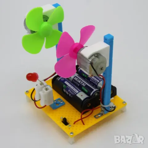 Комплект за сглобяване - вятърна турбина, снимка 3 - Друга електроника - 48046756