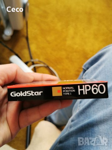 Чисто нова аудио касета Goldstar HP60, снимка 3 - Аудио касети - 35762666